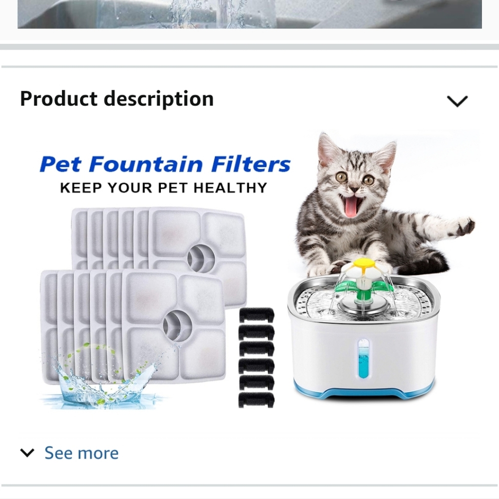 Allxin Pet fountain filters. Never opened or used.